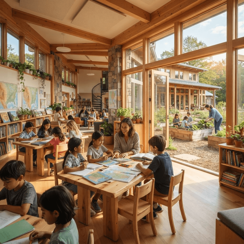 Conceptual rendering of the Sanctum Learning Commons